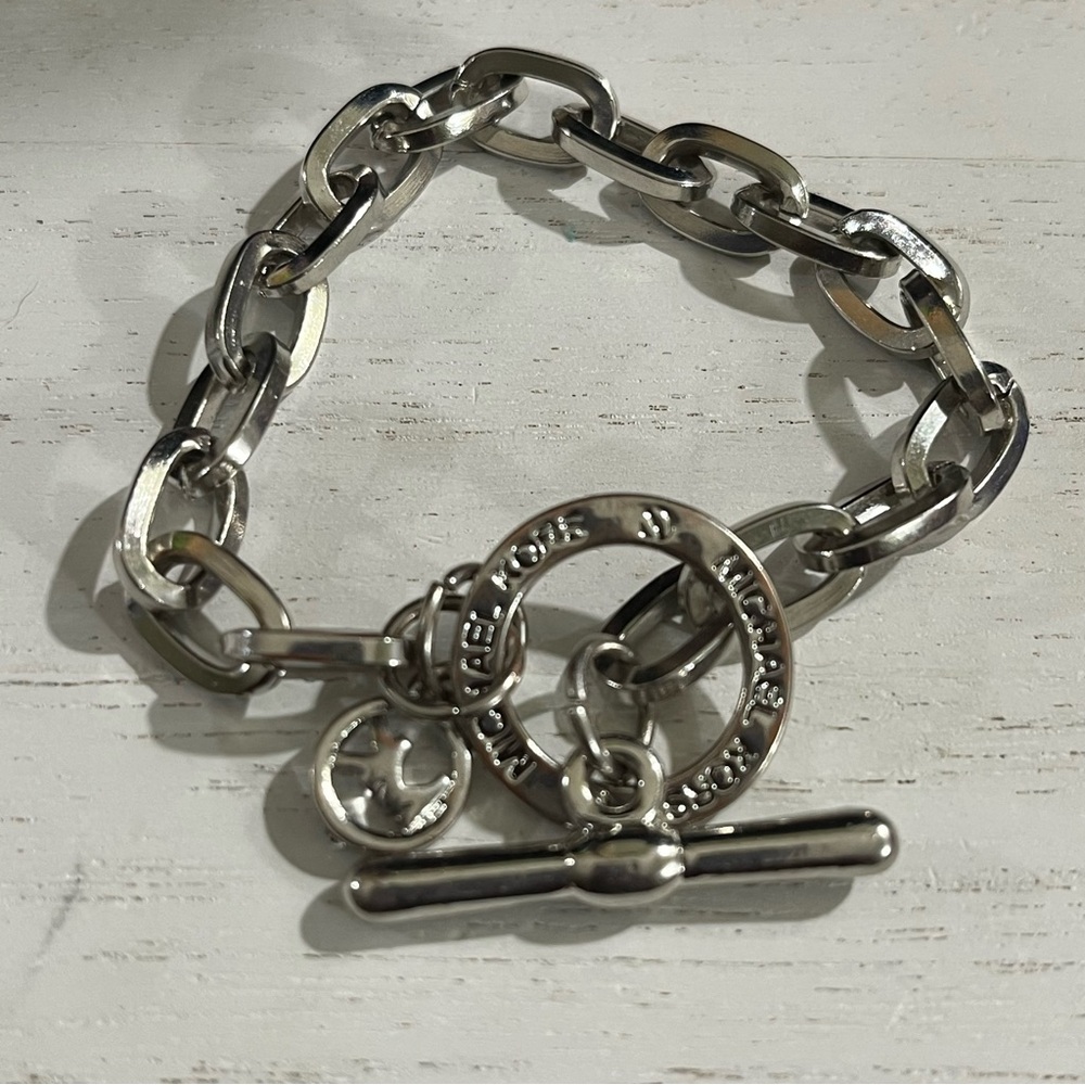 Michael Kors Silver Chain Link Bracelet
